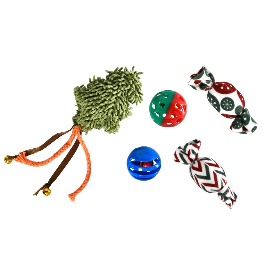 Wonder christmas cat toys kit, , large image number null